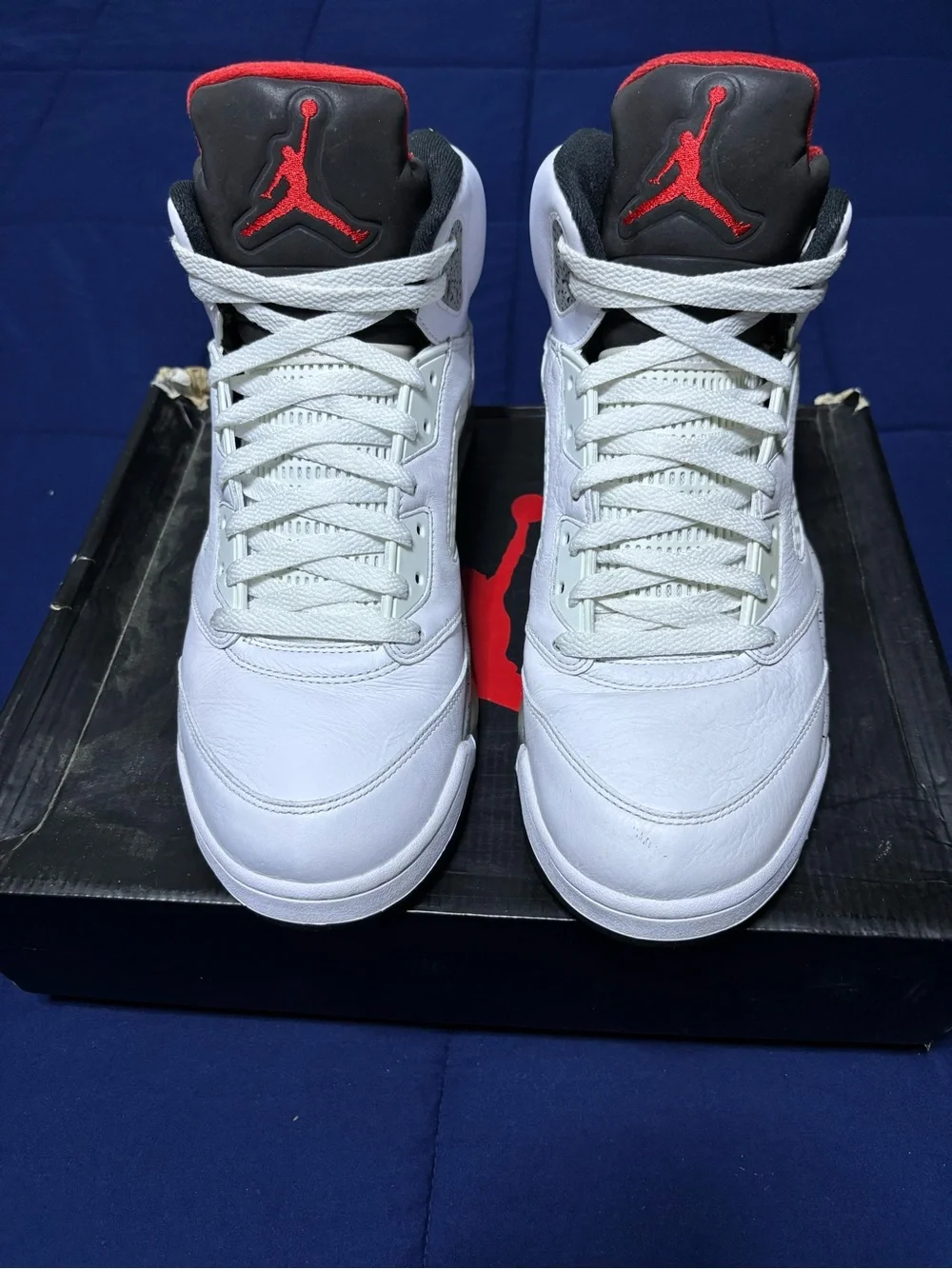 Jordan 5 Retro OG White Cement Size 13